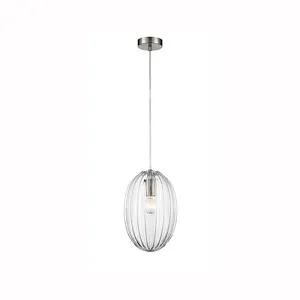 322HCP Oval Single Pendant
