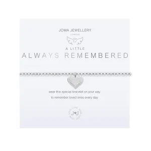 A Little 'Always Remembered' Bracelet | Silver Plated