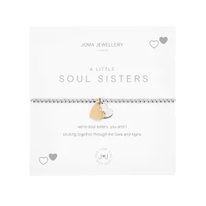 A Little 'Soul Sisters' Bracelet | Silver & Gold Plated