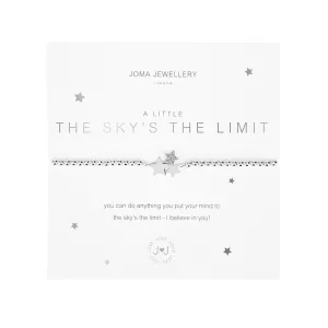 A Little 'The Sky's The Limit' Bracelet | Silver Plated