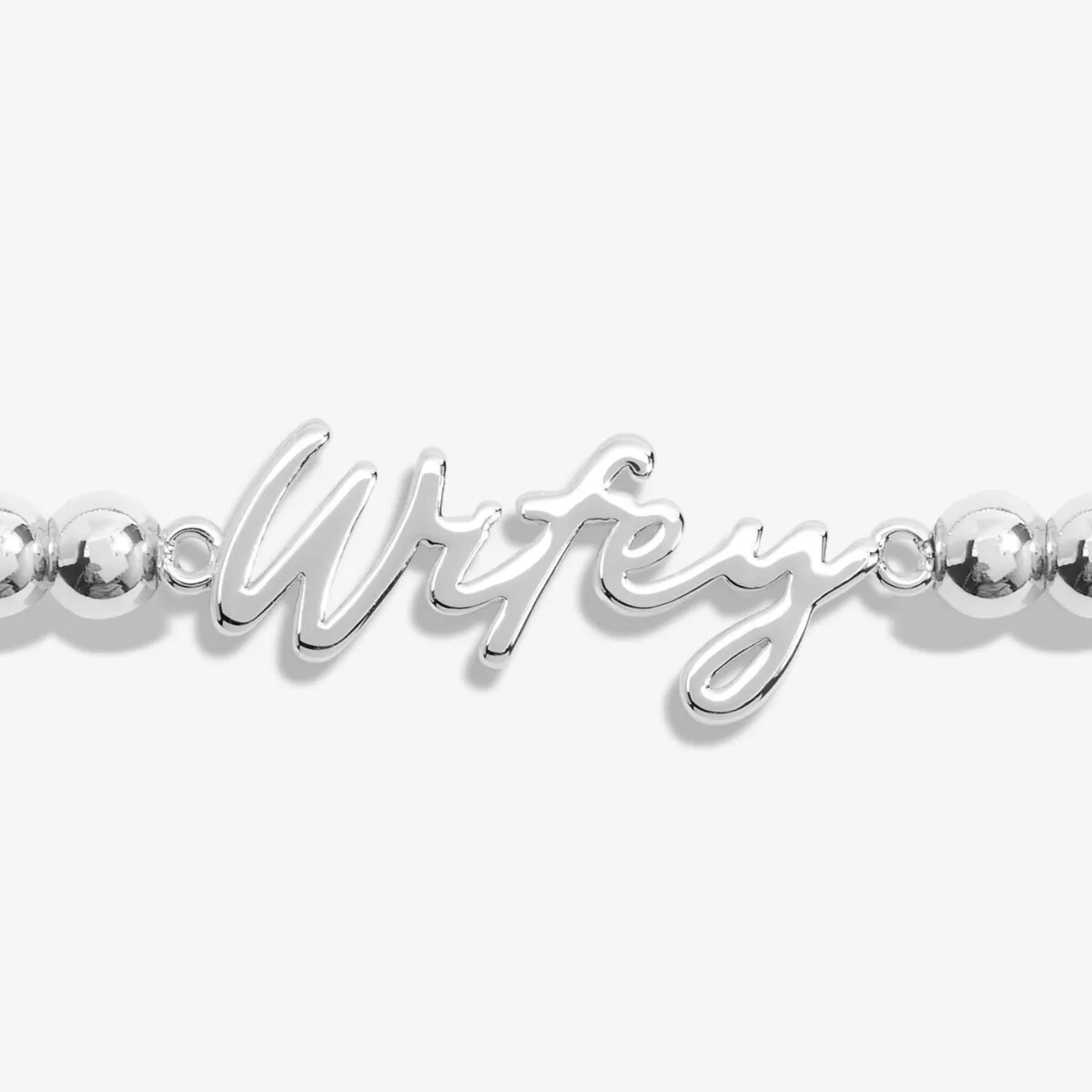 A Little 'Wifey for Lifey' Bracelet | Silver Plated