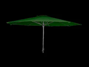 Alexander Rose Aluminium Tilt & Crank Parasol Green 3m