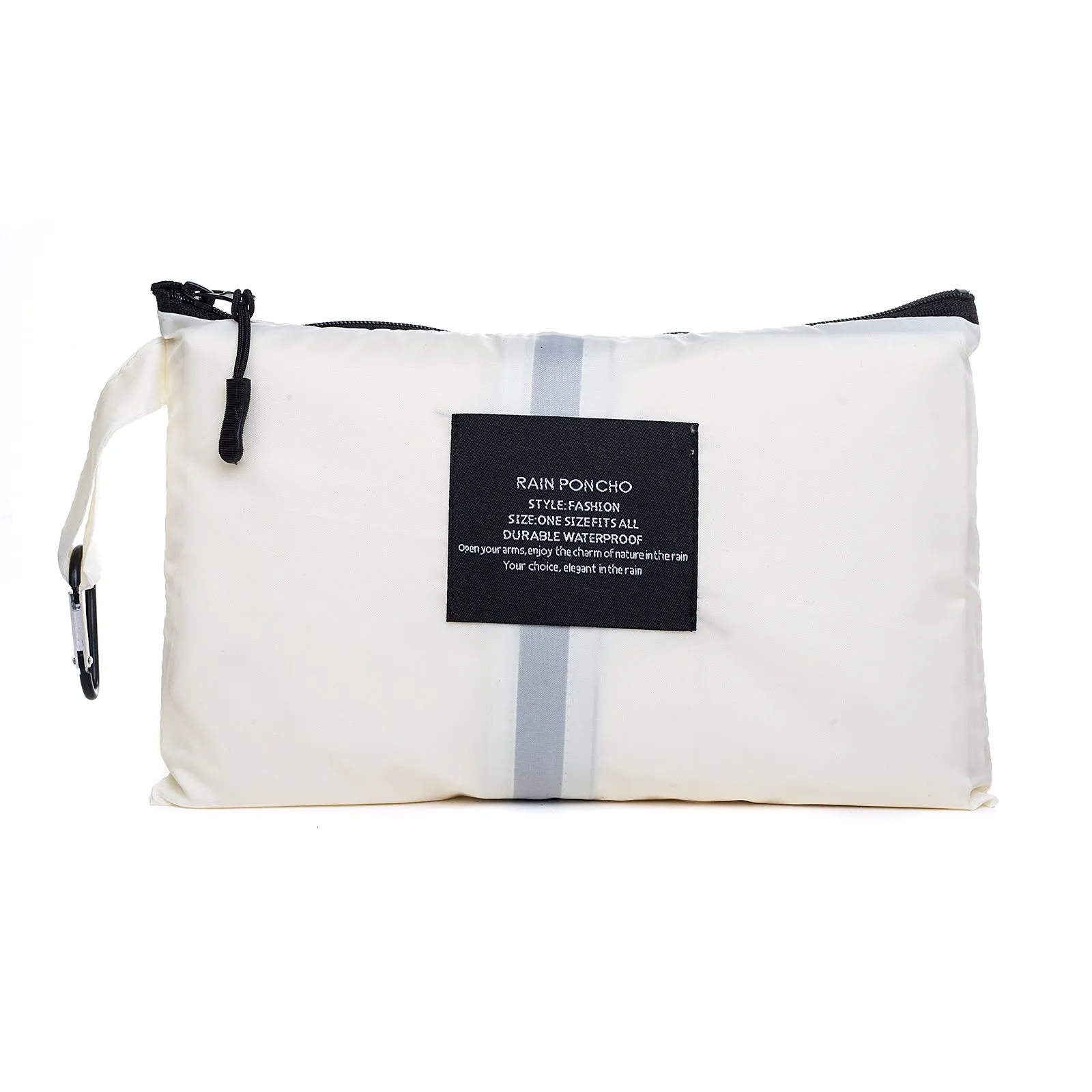 Aqua Waterproof Poncho | Stone White