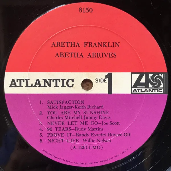 Aretha Arrives