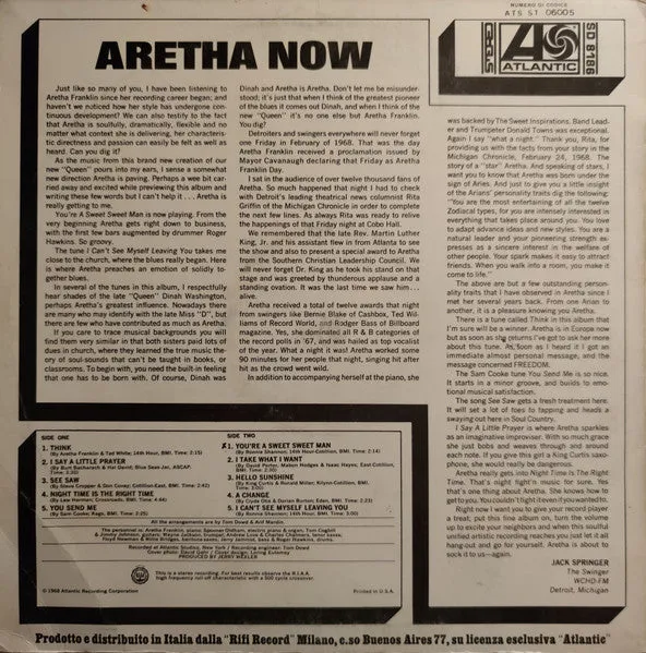 Aretha Now