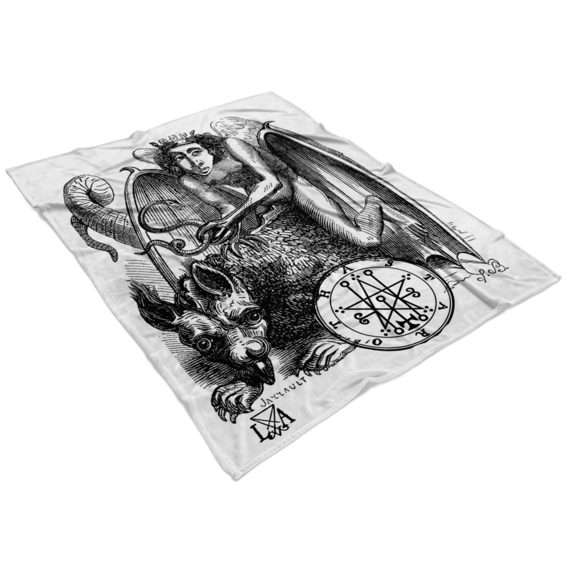 Astaroth Goetia Demon Fleece Blanket