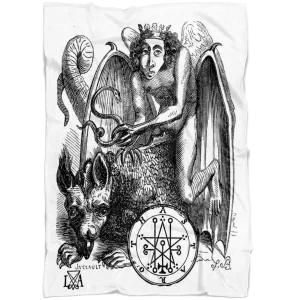 Astaroth Goetia Demon Fleece Blanket