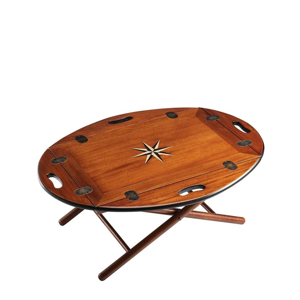 Authentic Models British Butler Table Foldable