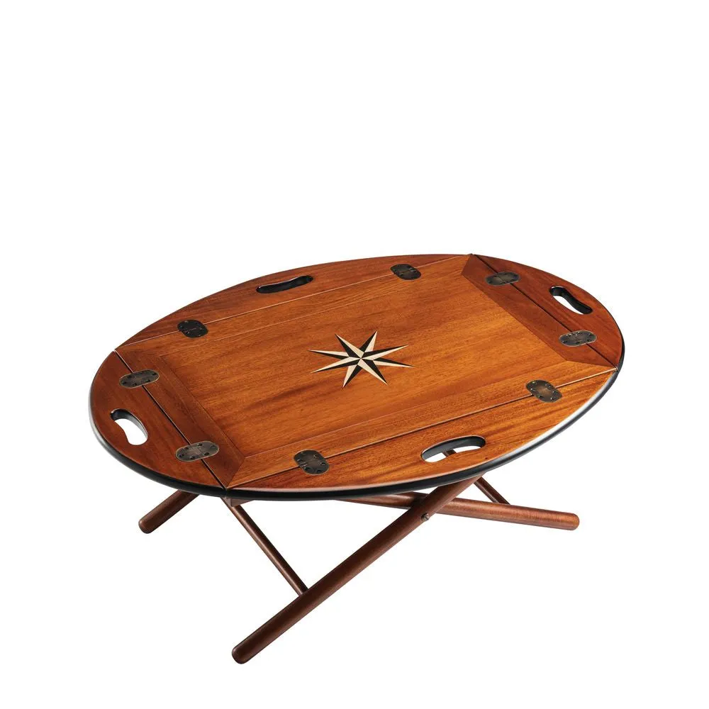 Authentic Models British Butler Table Foldable