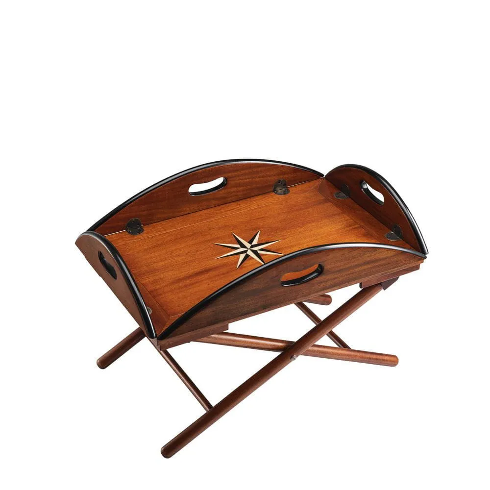 Authentic Models British Butler Table Foldable