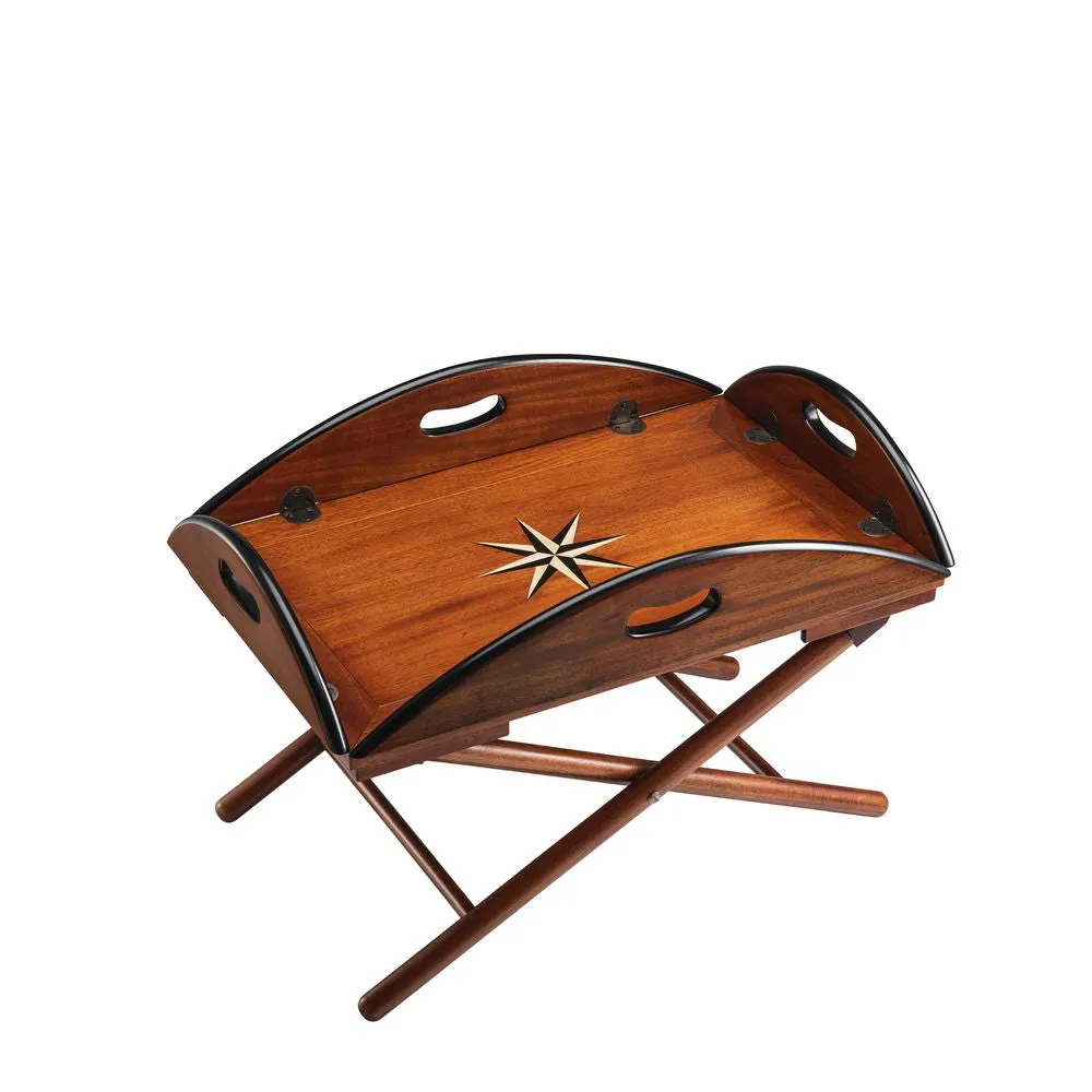 Authentic Models British Butler Table Foldable