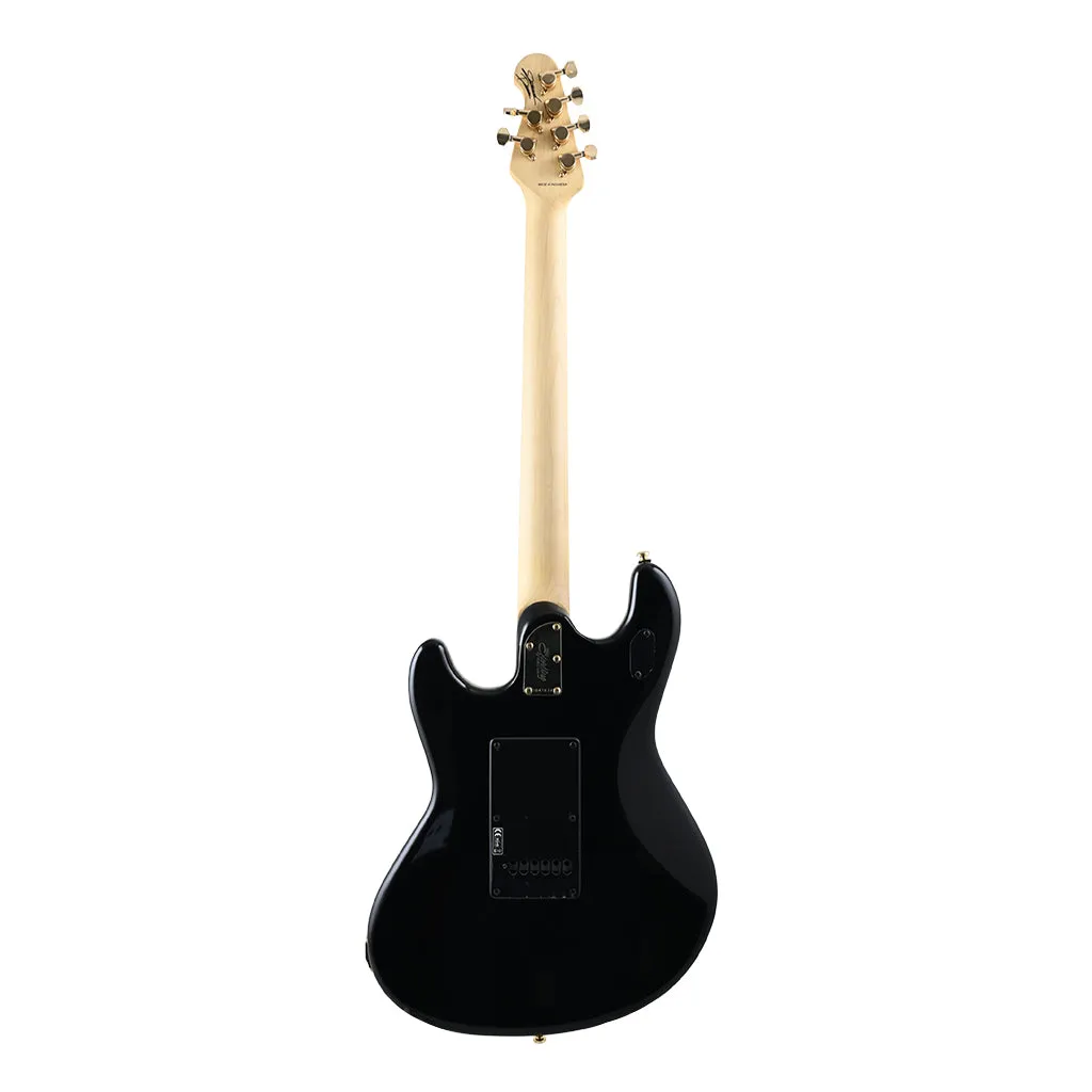 B-STOCK Sterling Stingray Guitar SR Jared Dines - Black w Gold Hardware
