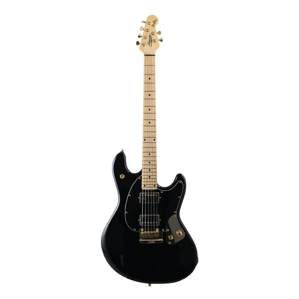 B-STOCK Sterling Stingray Guitar SR Jared Dines - Black w Gold Hardware