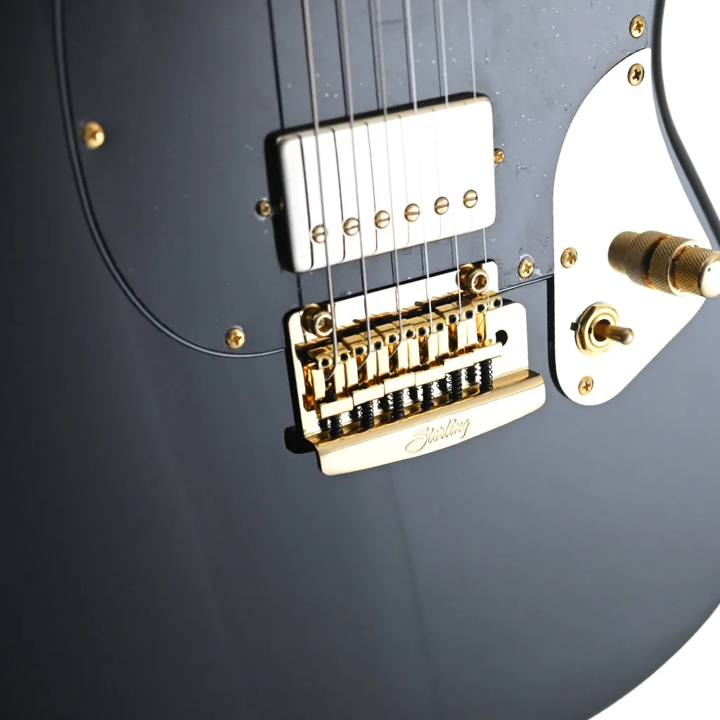 B-STOCK Sterling Stingray Guitar SR Jared Dines - Black w Gold Hardware