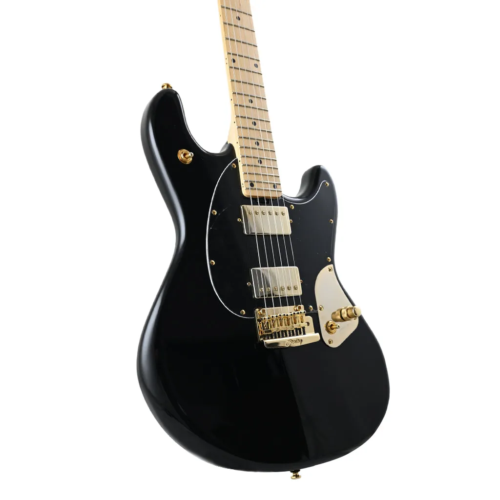 B-STOCK Sterling Stingray Guitar SR Jared Dines - Black w Gold Hardware