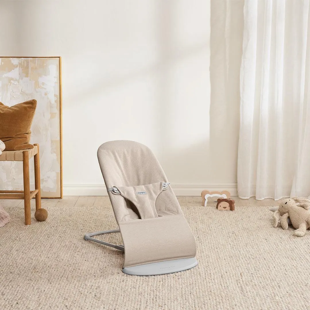 BabyBjorn Bouncer Bliss Woven Melange - Light Beige