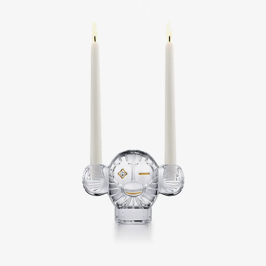 Baccarat | Crystal Faunacrystopolis Monkey Candleholder