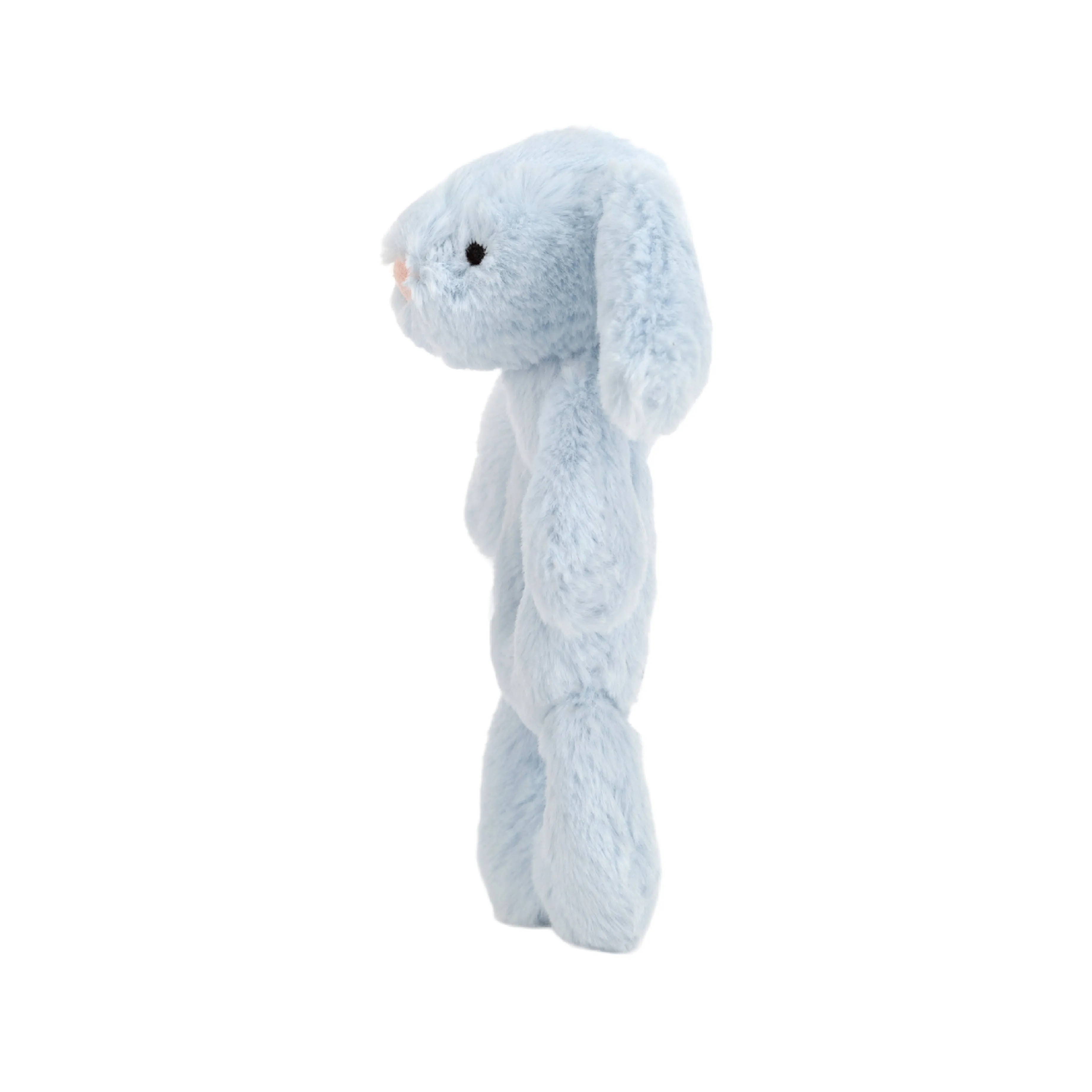 Bashful Blue Bunny Ring Rattle | Baby Jellycat