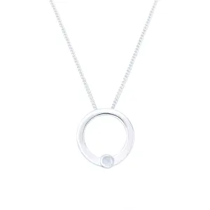Bea Moonstone Pendant Necklace | Sterling Silver