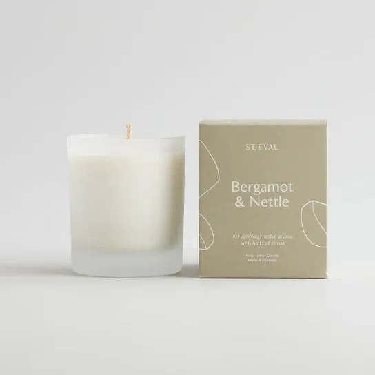 Bergamot & Nettle Lamorna Glass Candle