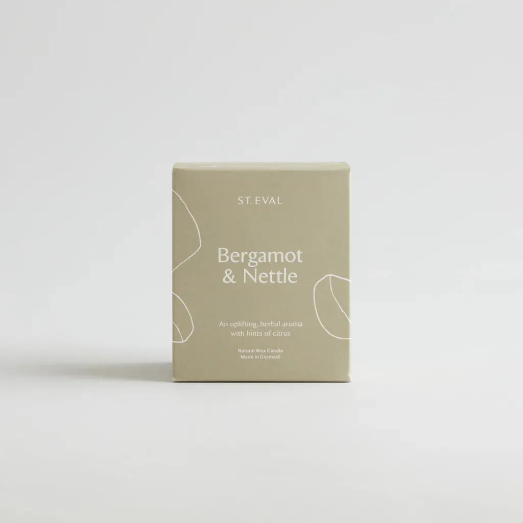 Bergamot & Nettle Lamorna Glass Candle