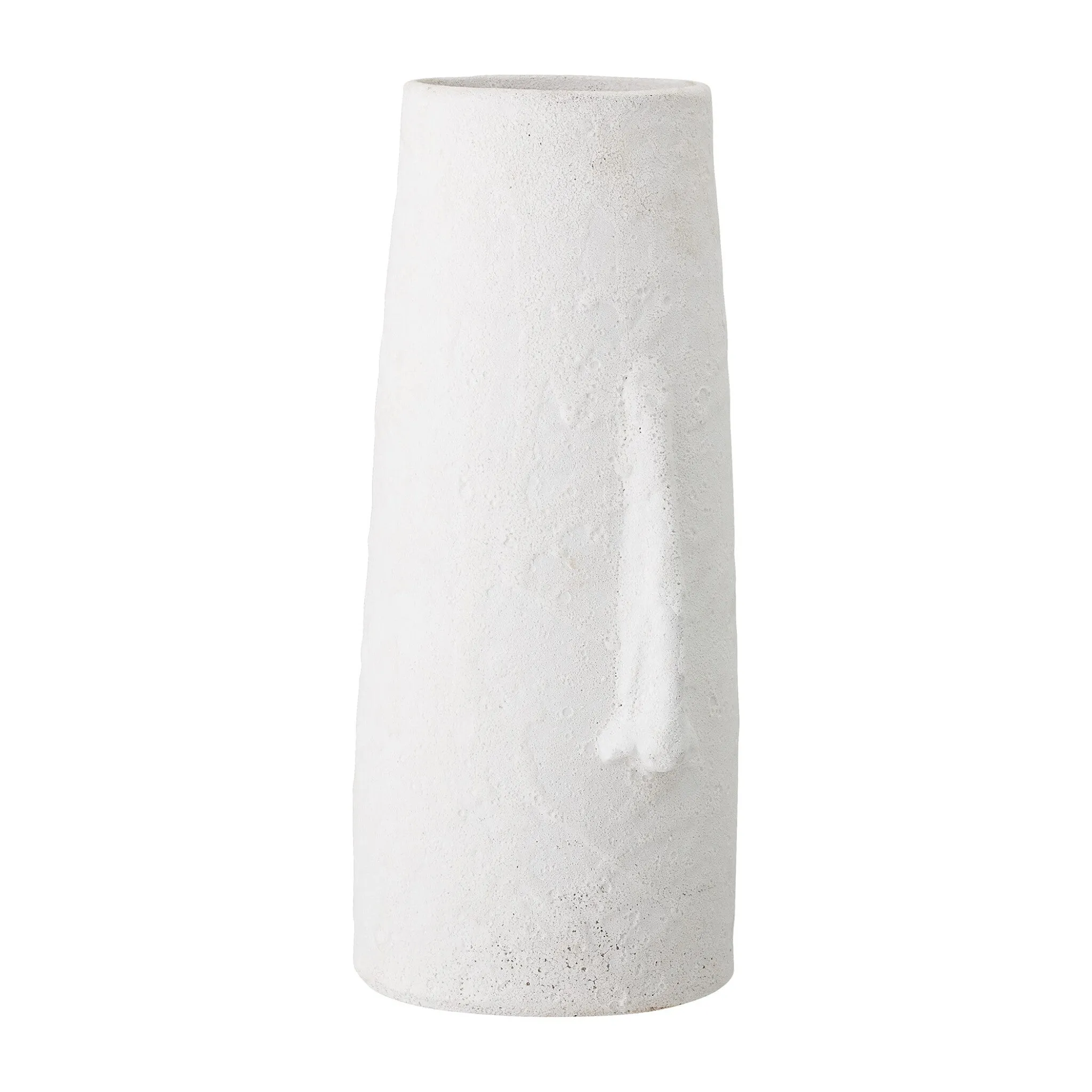 Berican Deco Vase | Terracotta | White