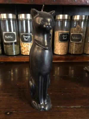 Black Cat - Figure Candle
