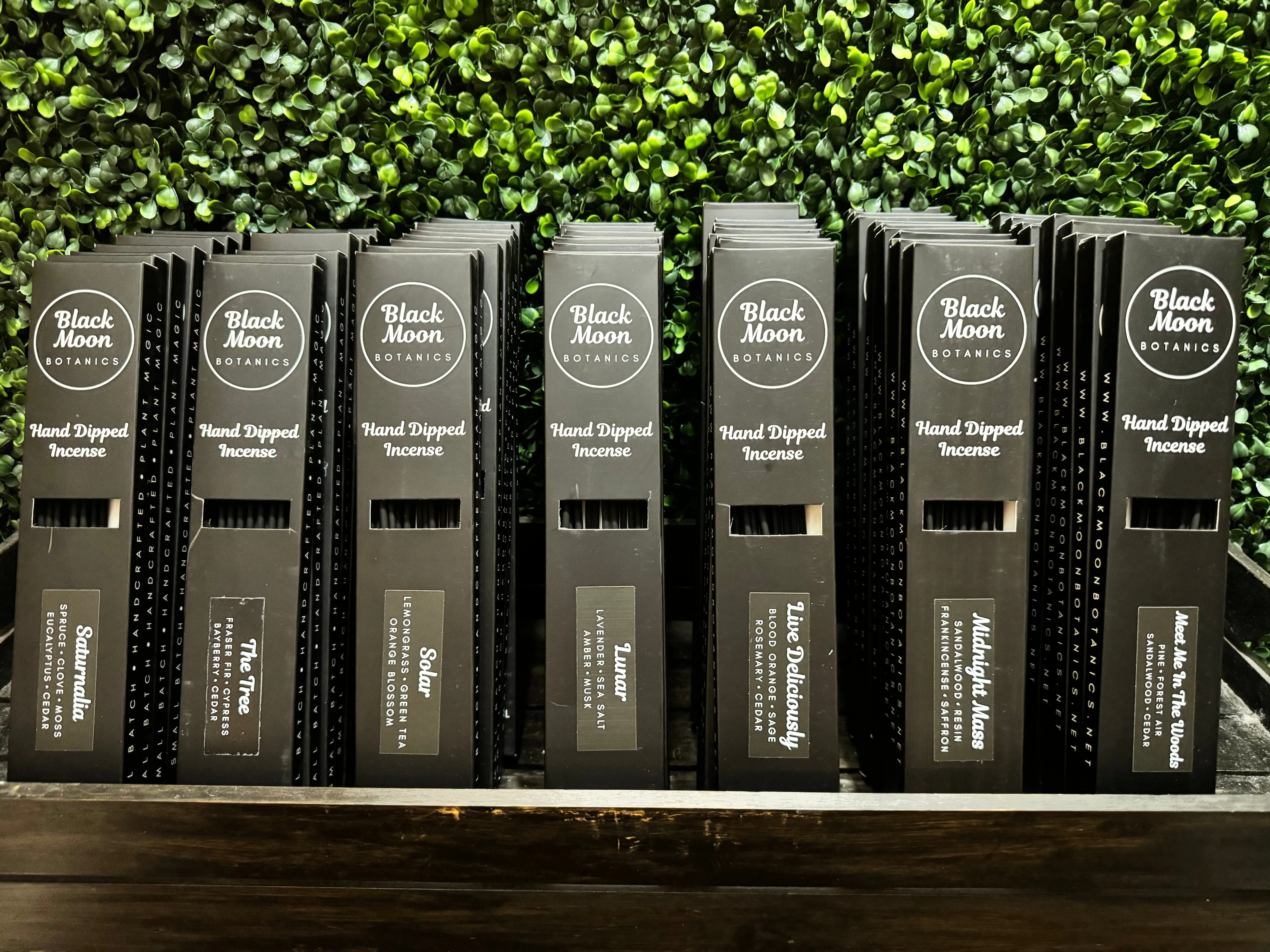 Black Moon Botanics - Hand Dipped Incense Sticks - 20 pack