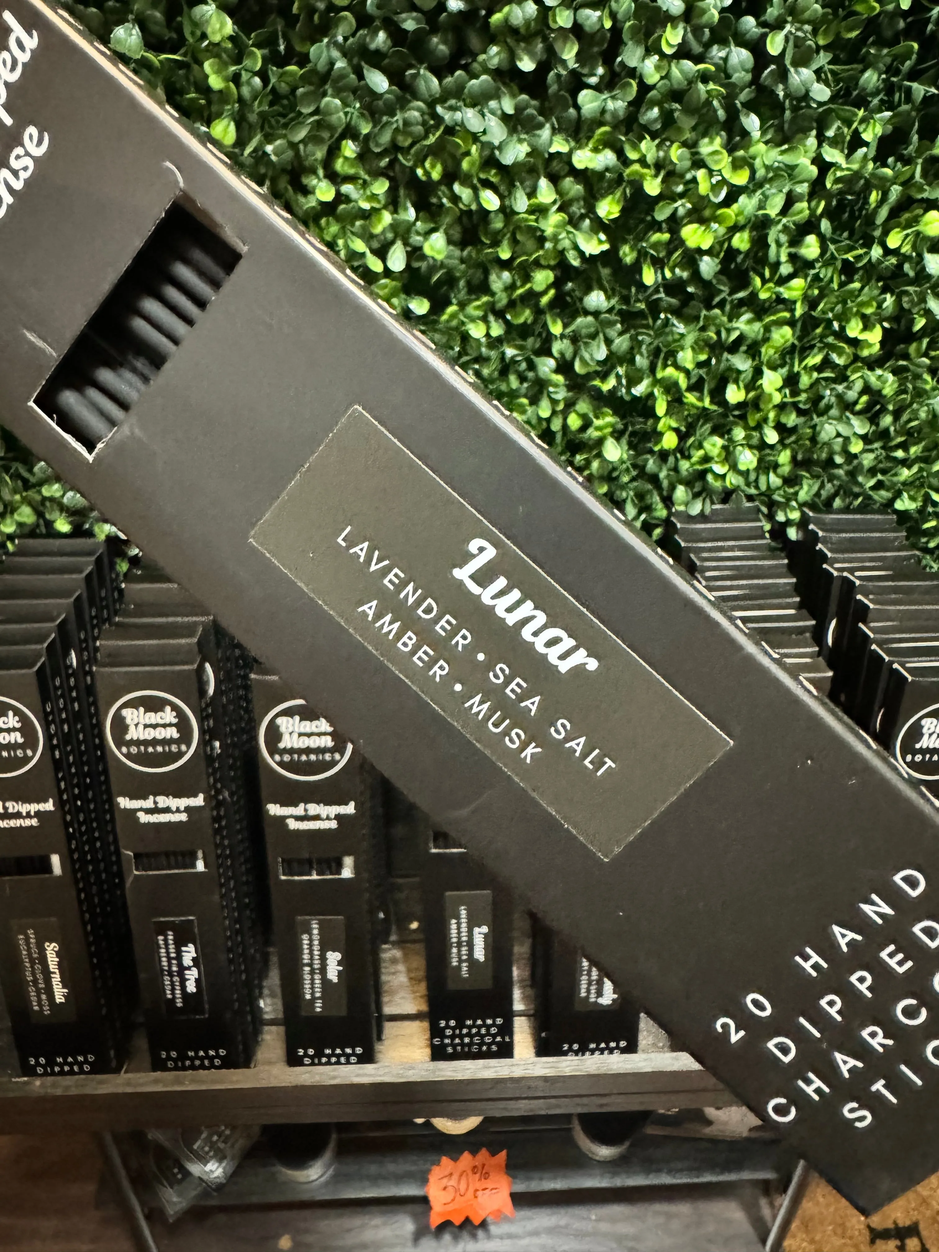 Black Moon Botanics - Hand Dipped Incense Sticks - 20 pack