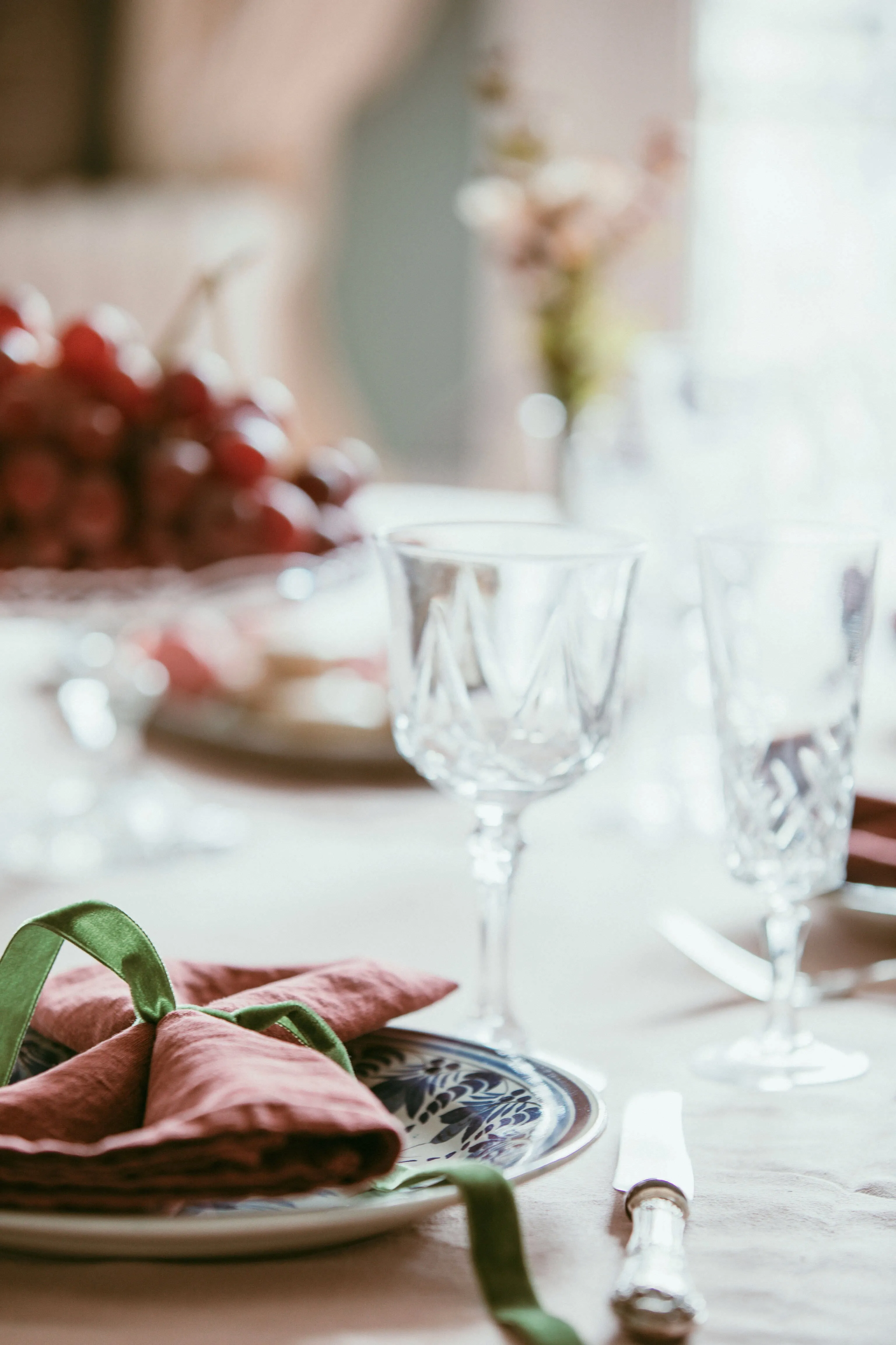 Bordeaux Linen Napkins Set Of 4