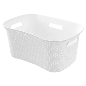Box Sweden Laundry Basket, 38L, 2 Asstd Colours