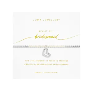 Bridal 'Bridesmaid' Bracelet | Silver Plated with Mother of Pearl