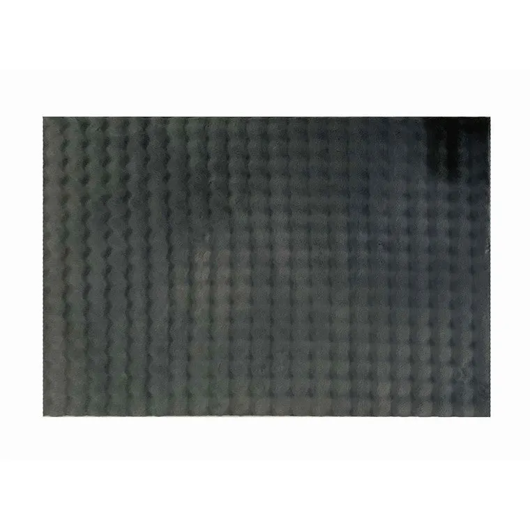 Bubble Fur Rug, Charcoal, 130 x 70cm