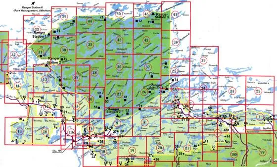 BWCA & Quetico Maps