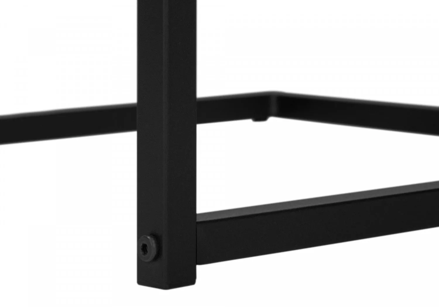 Cedar Side Table - Black Wood