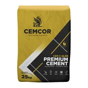 Cemcor Premium Portland Limestone Cement CEM II/A-L 42.5N 25KG