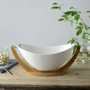 Ceramic Bowl with Stand