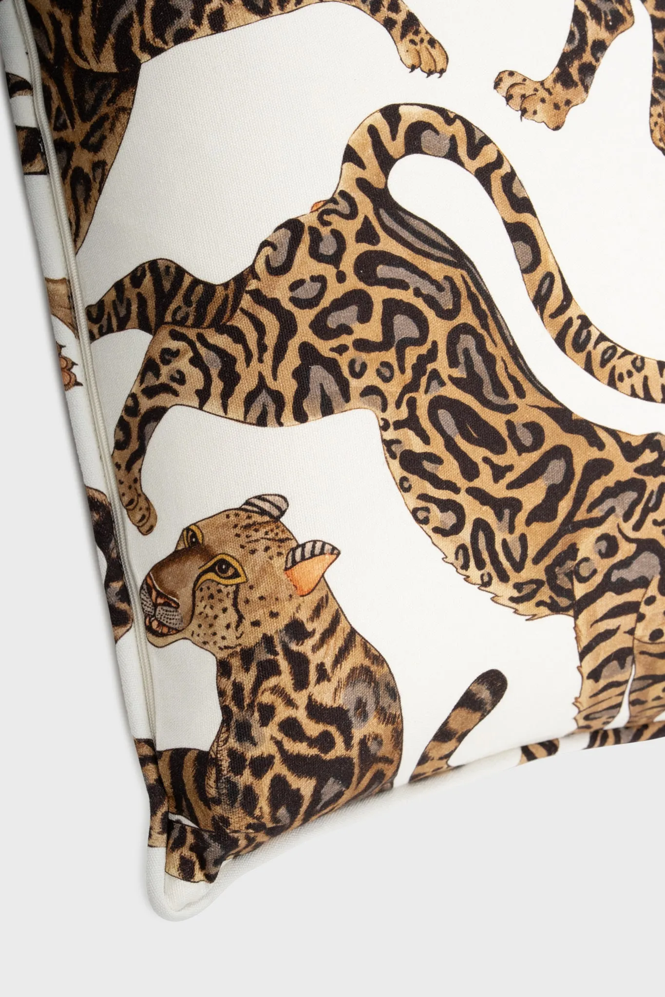 Chalk Cheetah Kings Lumbar Pillow Cover