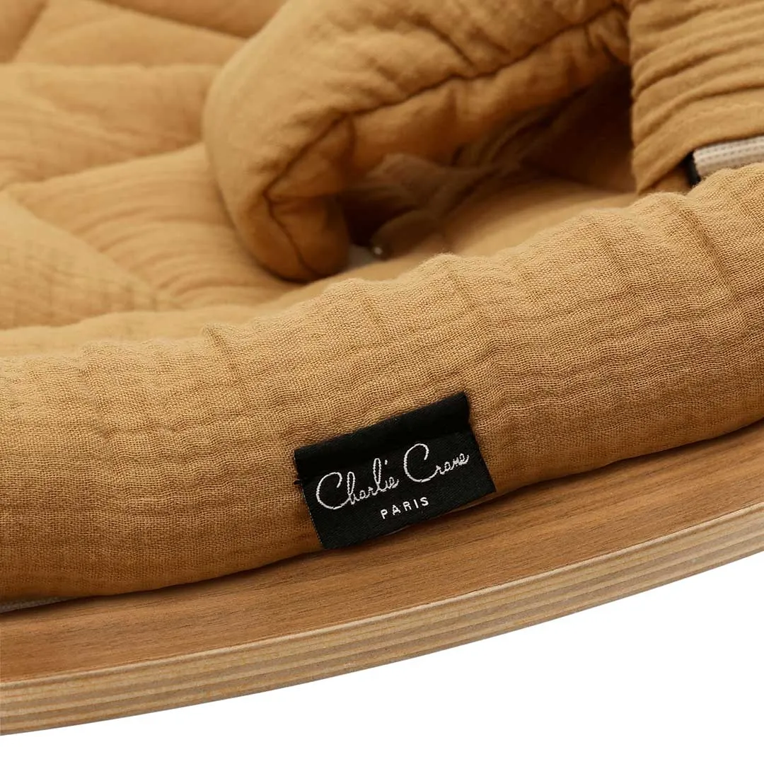 Charlie Crane LEVO Baby Rocker Cushion - Camel