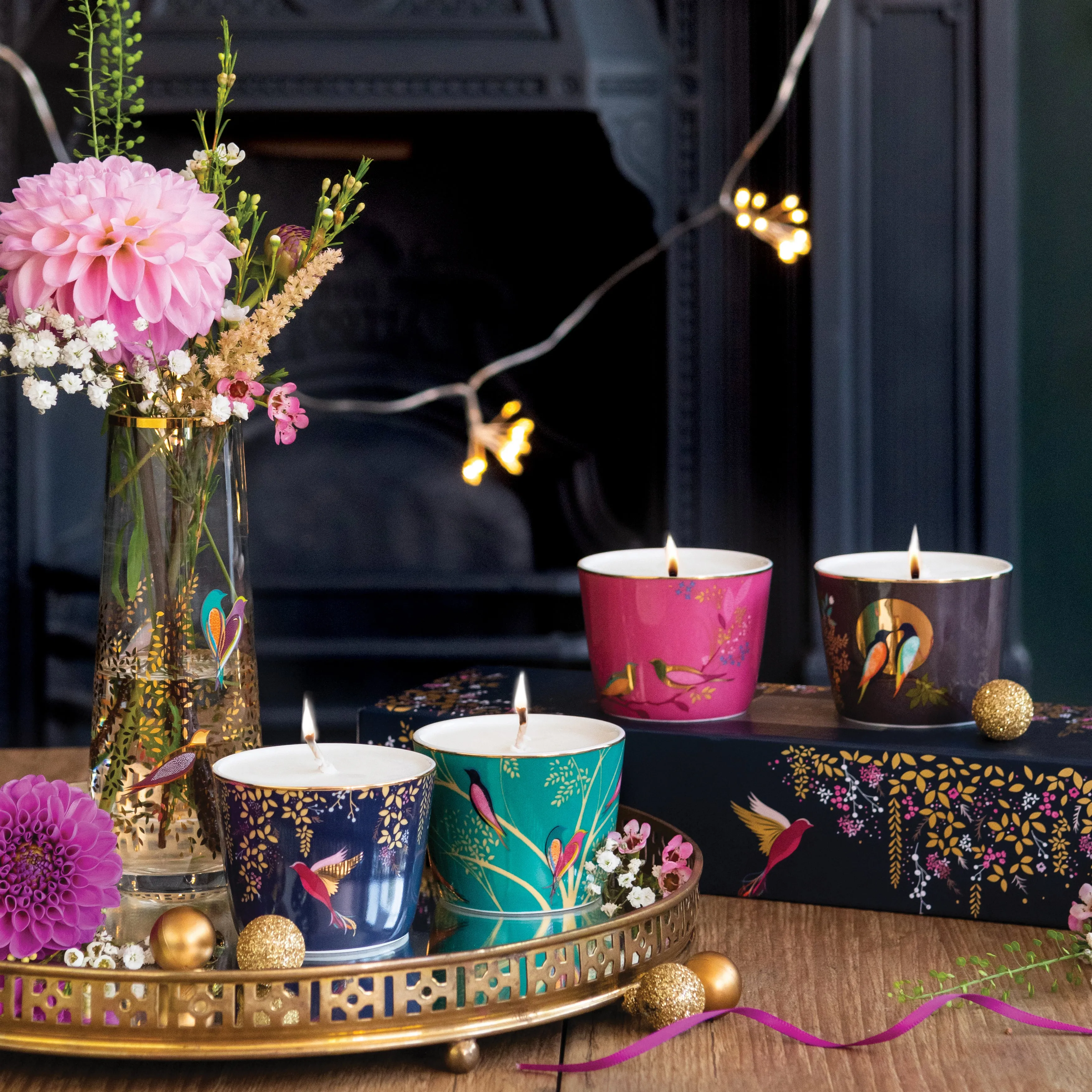 Chelsea Scented Votive Candles | Set of 4