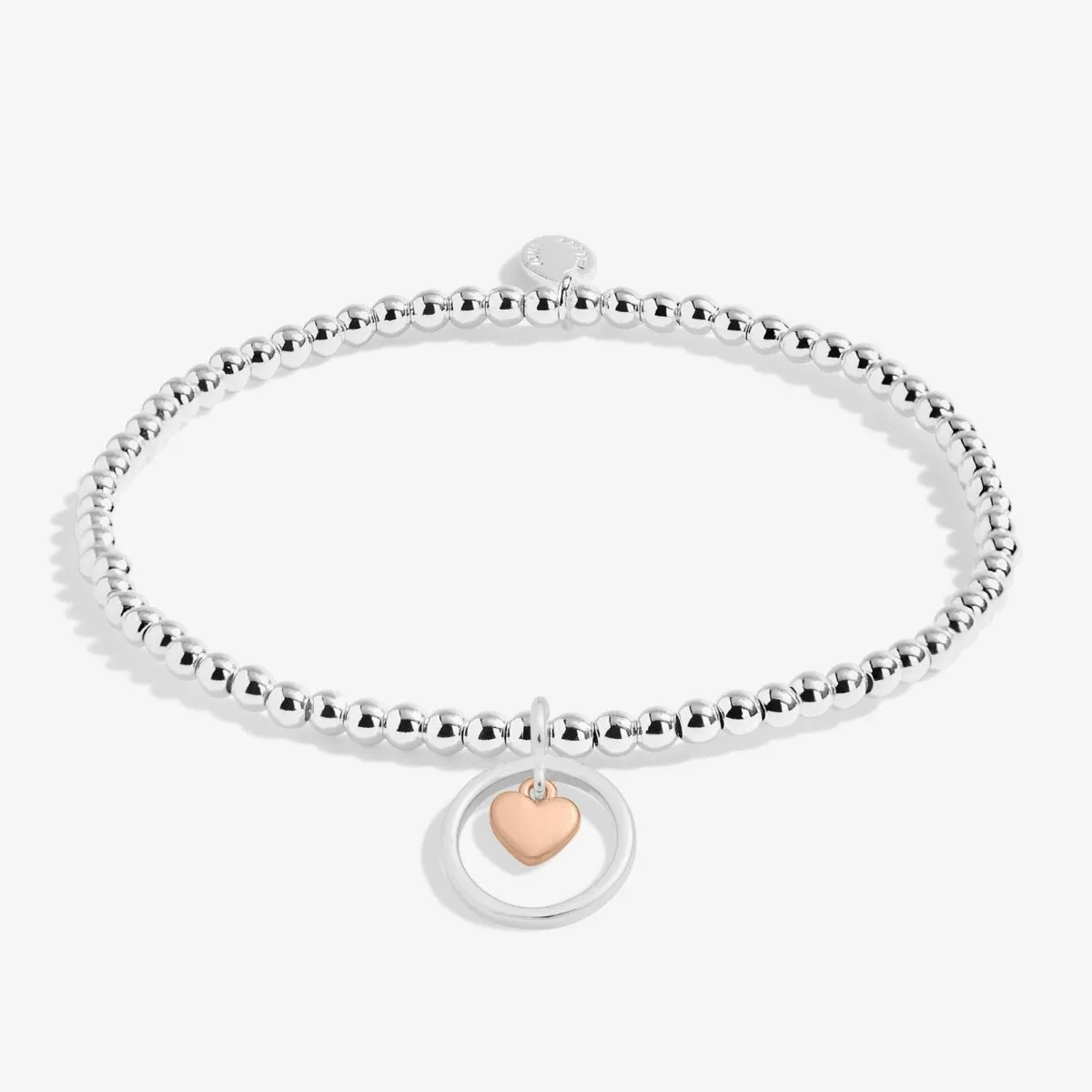 Children's A Little 'Lovely Granddaughter' Bracelet | Silver & Rose Gold Plated