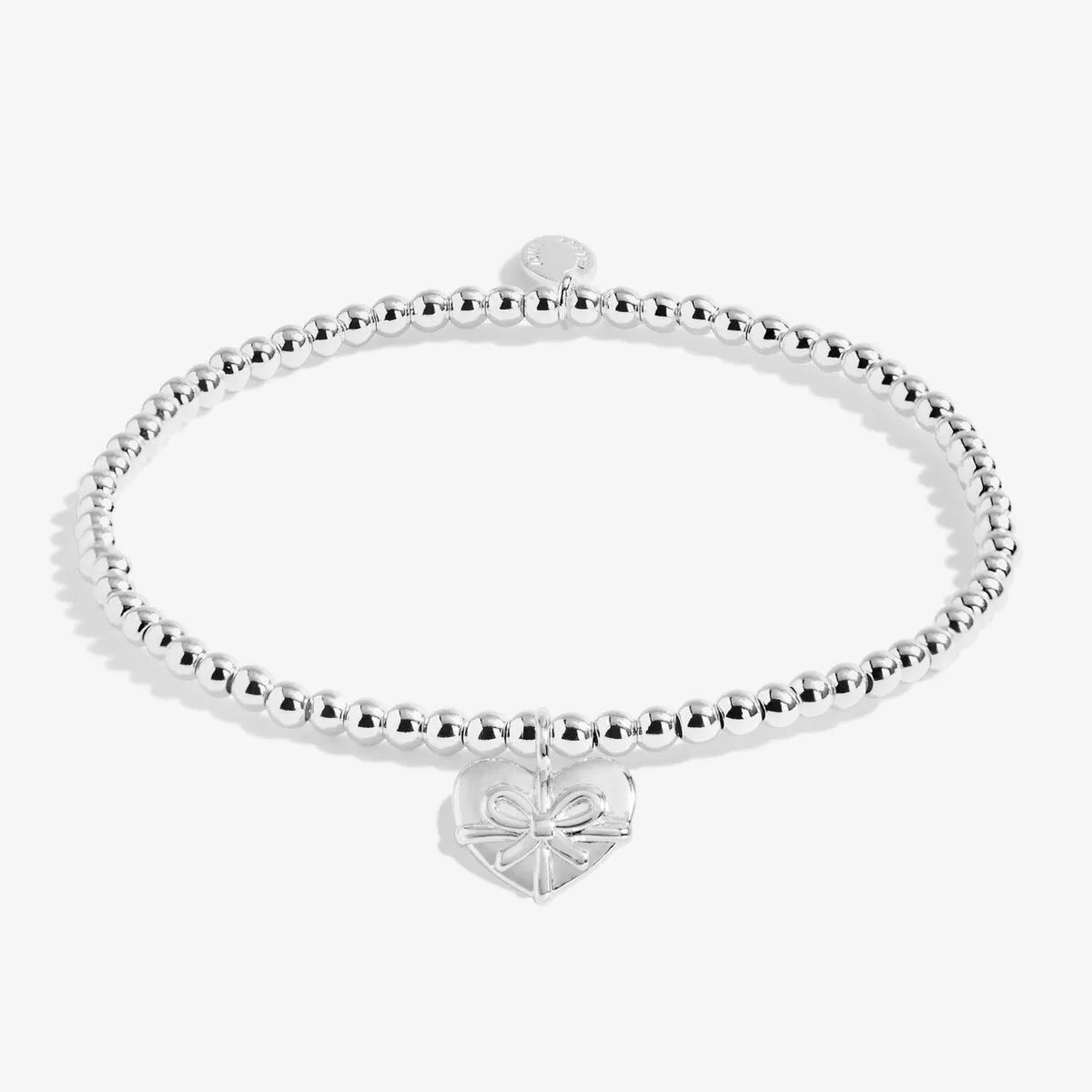 Children's Christmas Cracker Boxed 'Happy Christmas' Bracelet | Silver Plated