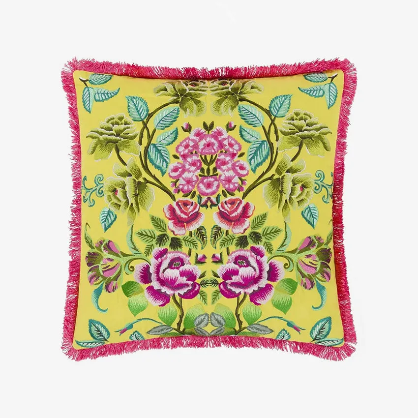 Christian Lacroix | Eleonora Embroidered Alchemilla Cushion