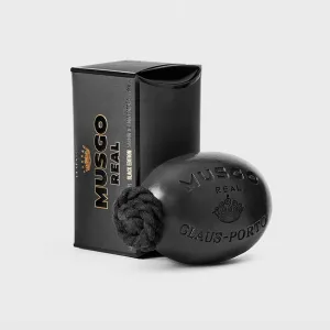 Claus Porto | Musgo Real Soap On A Rope - Black Edition