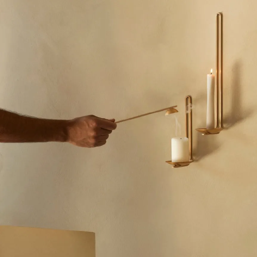 Clip Candle Care Kit | Brass