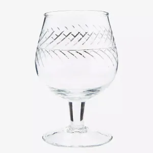 Cognac Glass with Cutting