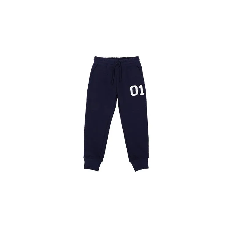 Collegiate Track Pants, Blue, Size 3