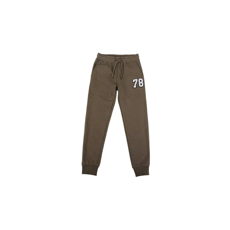 Collegiate Track Pants, Khaki, Size 12