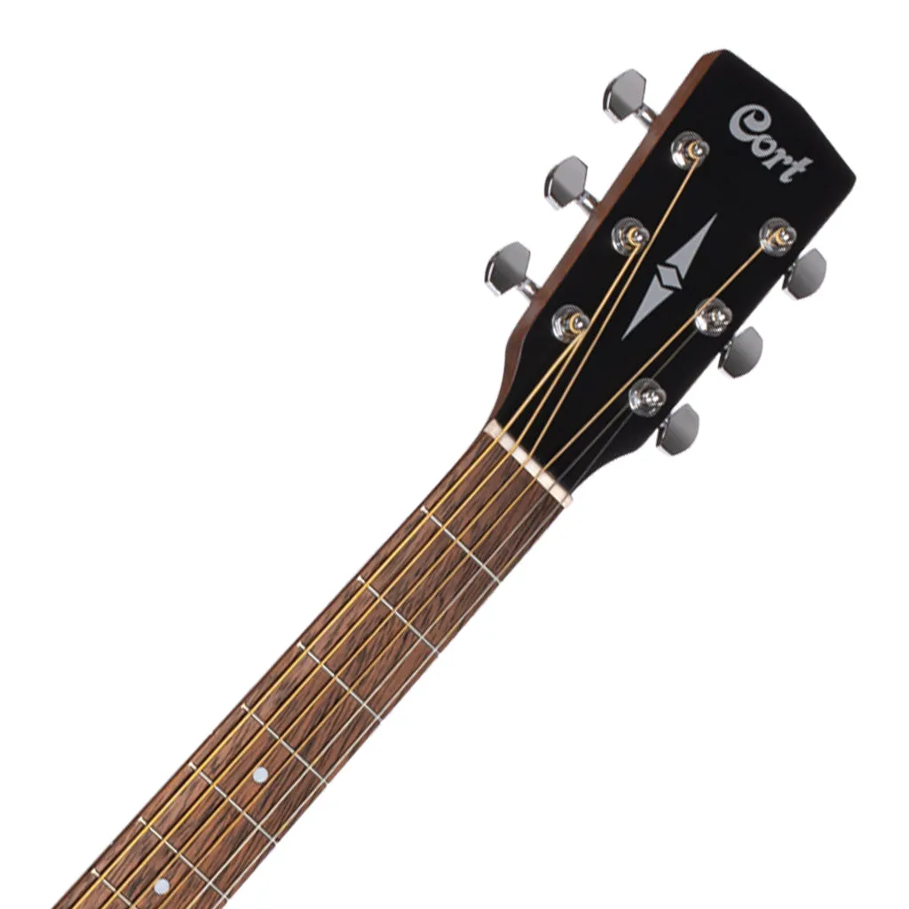Cort AD810 Dreadnought Acoustic Guitar - Open Pore Natural Finish