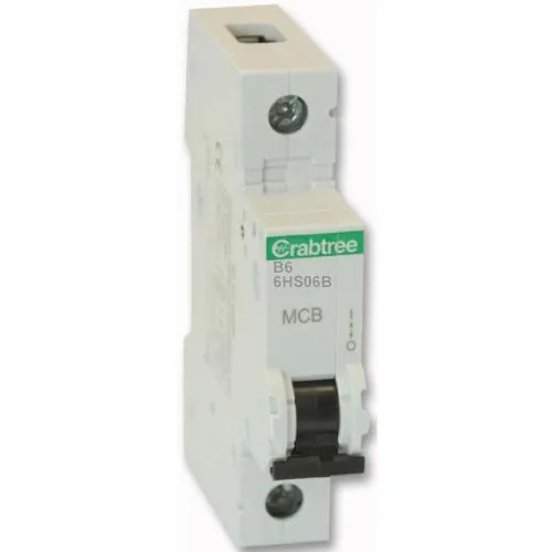Crabtree 6HS06B 6A SP Type B MCB